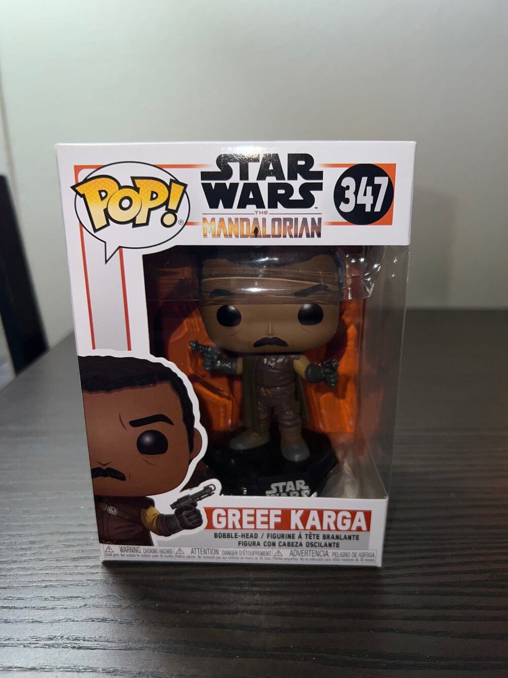 VAULTED Greef Karga Star Wars Funko Pop Bobblehead #347 Mandalorian Disney TV